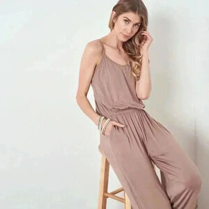 ❤️2/$30❤️[S]Maxi  Wide Leg Jumpsuit-inseam 20in,waist-12in